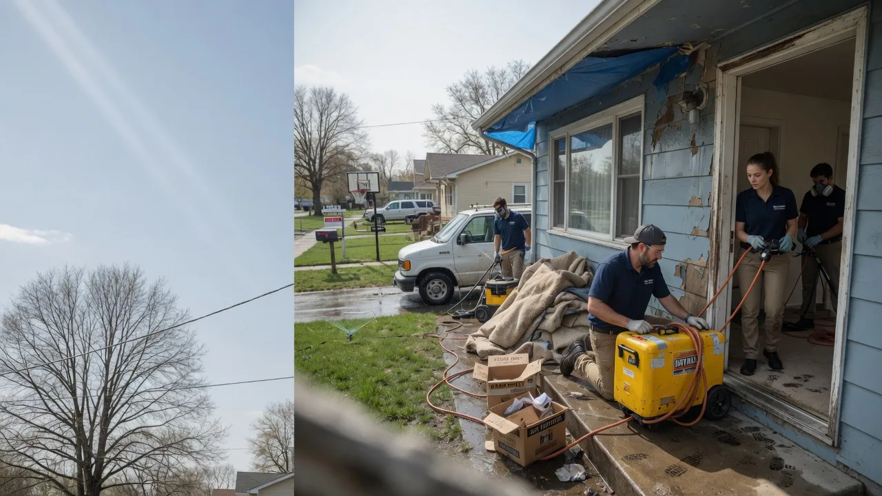 Basement Flood Cleanup in Shell, WY near me